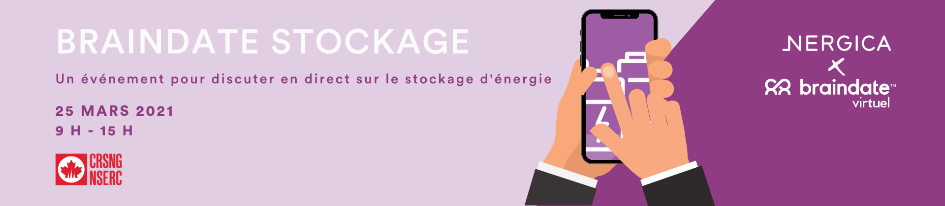 Braindate stockage
