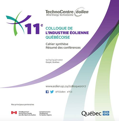 Cahier synthèse | 11e Colloque de l’industrie éolienne québécoise, 2017
