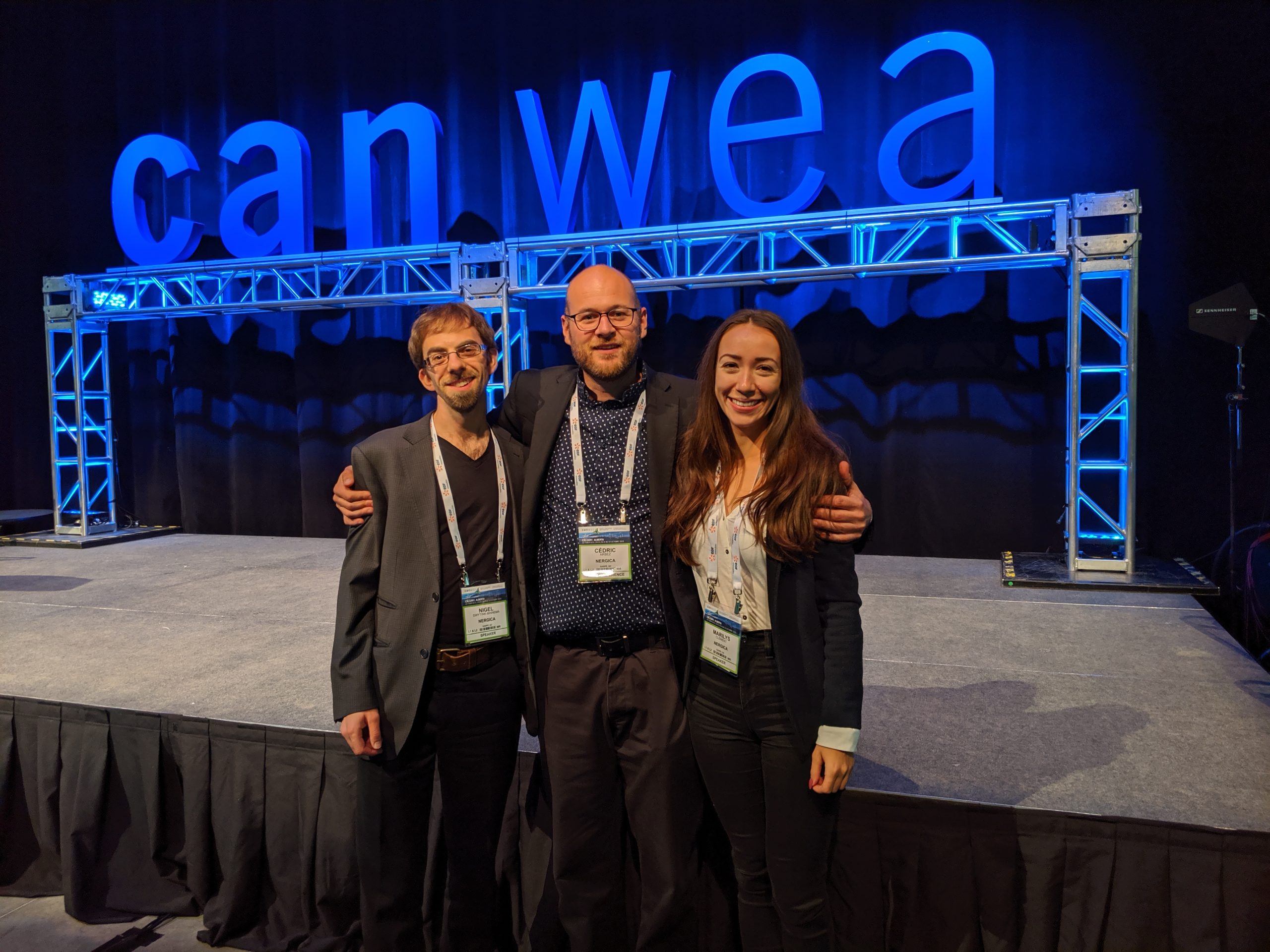 Nergica présente des résultats de recherche lors de CanWEA 2019